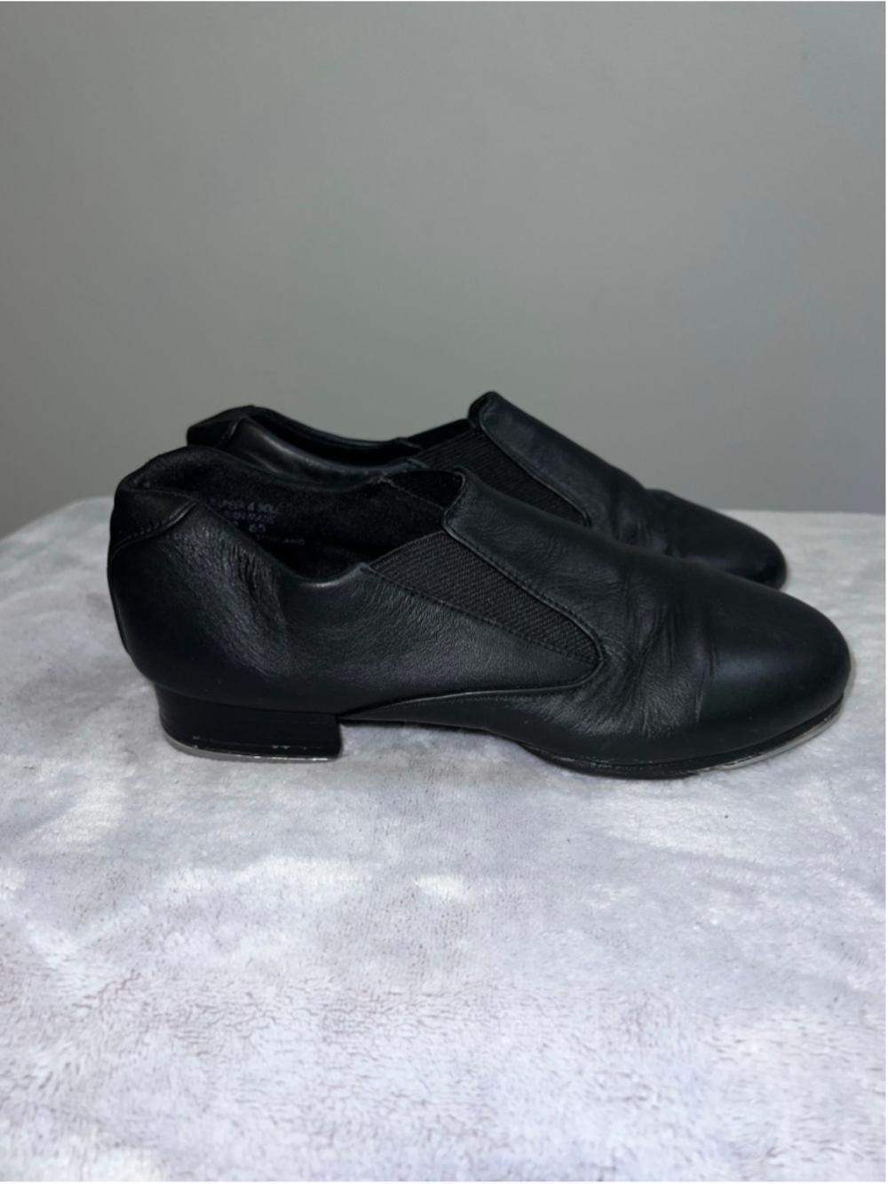 Capezio Black Tap Dance Shoes Size 6